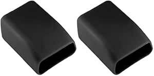 シートベルト カバー 傷防止 洗える シリコン シートベルトカバー 2個組 (バックル, ブラック
