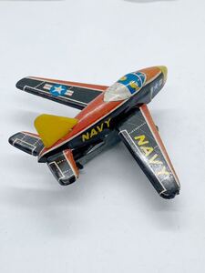 昭和 レトロ ブリキ 当時物 飛行機 戦闘機 NAVY おもちゃ 玩具 駄菓子