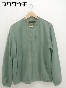 ◇ RAGEBLUE レイジブルー ジップアップ 長袖 ジャケット サイズL グリーン系 メンズ