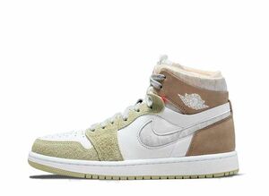 Nike WMNS Air Jordan 1 High Zoom Air Comfort "Olive Aura" 23cm CT0979-102