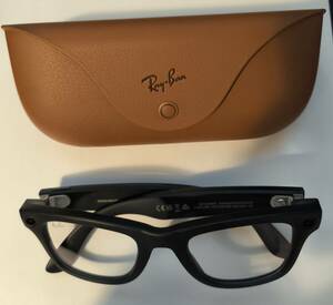 Ray-Ban Meta Wayfarer スマートグラス ( 2024新着, RW4006, フレーム: Matte Black, レンズ: Clear/Graphite Green Transitions )