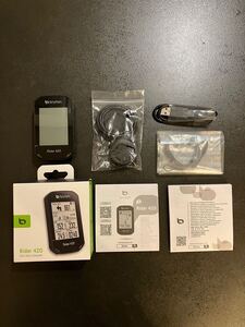 Bryton ブライトン Rider 420 GPS サイクルコンピューター 美品 付属品完備 送料無料！