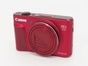 ◇美品【Canon キヤノン】PowerShot SX720 HS コンパクトデジタルカメラ レッド