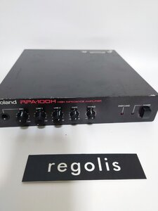 roland rpa-100h HIGH IMPEDANCE AMPLIFIER 動作品