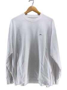 ENNOY◆長袖Tシャツ/M/コットン/WHT/AW22BRENCT05NTL