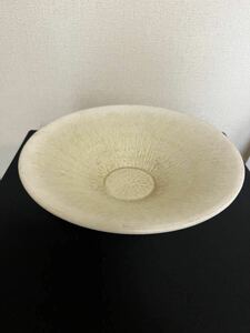 陶器製 花器 水盤 管理A2660 フラワーベース 花瓶 華道 華展 花展 いけばな 生け花