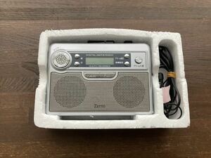 【日本全国 送料込】ジャンク扱い ZETTO DIGITAL AM/FM RADIO 動作未確認 OS3364