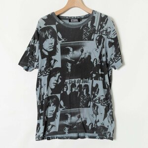 HYSTERIC GLAMOUR ヒステリックグラマー The STORGES フォトプリントTシャツ アイスブルー M コットン100 メンズ レディース 半袖Tシャツ