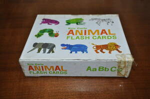 【中古格安・送料無料】エリックカールアニマルフラッシュカードEric Carle ANIMAL FLASH CARDS