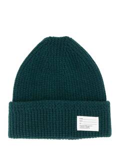 visvim KNIT BEANIE (W/WS) GREEN ニットキャップ ビーニー 新品未使用品　新品未使用品