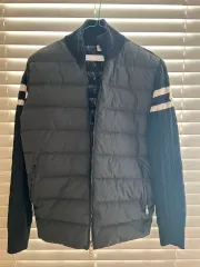 【雷市場（ポンジャン）商品韓国直送】 MONCLER(モンクレール) メンズ ニットダウン