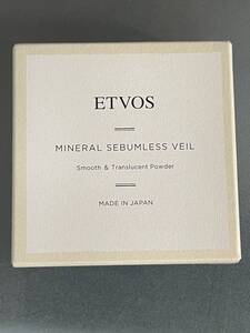 【送料無料】未使用 ETVOS エトヴォス フェイスパウダー ミネラルセバムレスベール MINERAL SEBUMLESS VEIL レディース 