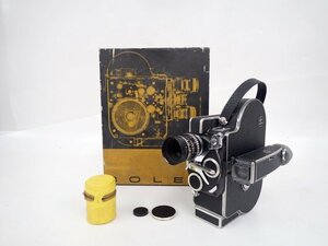 Paillard Bolex/ボレックス 16mmシネカメラ/ムービーカメラ H16 Reflex Cマウントレンズ Cine Super Nominar 25mm F0.95付 △ 6FD1A-1