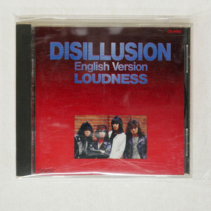 国内盤 ラウドネス/DISILLUSION (ENGLISH VERSION)/DENON CA4083 □