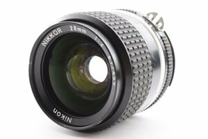 ADS2543★ 外観美品 ★ ニコン NIKON Ai-S NIKKOR 28mm F2 ニッコール AiS