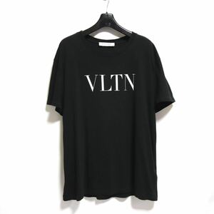 希少【VALENTINO ヴァレンチノ】VLTN ロゴ 半袖 カットソー Tシャツ