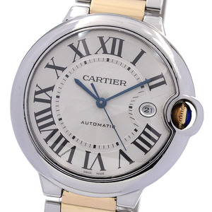 カルティエ CARTIER バロンブルー コンビ 自動巻き メンズ _847564