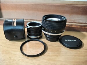 ニコン Nikon Ai-s Nikkor 85mm f/1.4 カメラレンズ！☆１円～売り切り！！☆