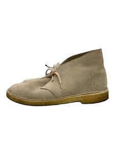 Clarks◆チャッカブーツ/25.5cm/BEG/261078817075/DESERT BOOT/デザートブーツ