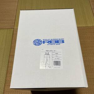 送料無料　未使用品　7624　リバレイ　RBB CRウェーダー　3Lサイズ 29.5cm　フェルトスパイクソール　5mmクロロプレン　