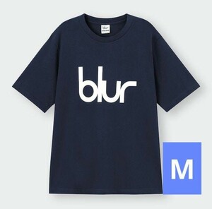 ジーユー gu ブラー blur ネイビー Tシャツ Mサイズ