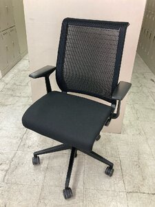 スチールケース　シンクチェア　 肘付　Steelcase　Think　オフィスチェア　 OAチェア　THK-13201 ④