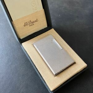 S.T.Dupont デュポン ローラー ガスライター シルバーカラー 箱入り 喫煙具 喫煙グッズ★29