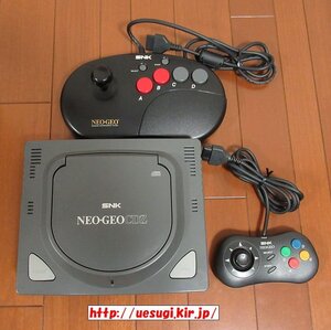 NEOGEO CDZ 本体.コントローラ2種☆動作確認済☆ SNK ネオジオCDZ