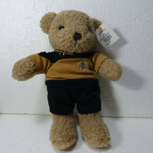 STAR TREK LAS VEGAS HILTON BEAR The Next Generation Operations Uniform　ラスベガス　ヒルトン　STAR TREK THE EXPERIENCE　限定