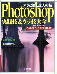 アッと驚く達人の技　Ｐｈｏｔｏｓｈｏｐ実践技＆ウラ技大全　ｆｏｒ　Ｗｉｎｄｏｗｓ ５．０／５．５／６．０／７．０対応／Ｃ＆Ｒ研究所(