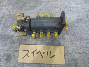 中古 コマツ PC20MR-3 スイベルジョイント 3D76E 小松 PC20 油圧ショベル ユンボ 建設機械 バックホー ミニユンボ