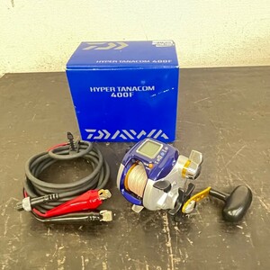 美品！DAIWA HYPER TANACOM 400F ダイワ ハイパータナコン 400F 00801394 電動リール 電源コード付 動作確認済み