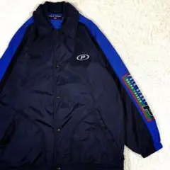 90s POLO SPORT RALPH LAUREN コーチジャケット L 紺