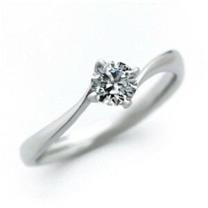 婚約指輪 安い プラチナ ダイヤモンド リング 0.2カラット 鑑定書付 0.254ct Eカラー VVS2クラス 3EXカット H&C CGL