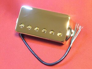 ★国産/新品/最安値！★Gotoh Pickups／HB-Custom-Gold-Bridge◆高品質 高精度！ハムバッカー セラミック PU ゴトー Rear/リア ゴールド