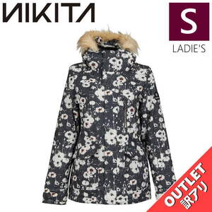 【OUTLET】 NIKITA HAWTHORNE PRINT JKT DAISY Sサイズ レディース スノーボード スキー ジャケット JACKET アウトレット