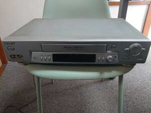 【ジャンク品】SONYビデオデッキ SLV-R355/2001年製