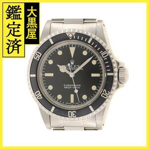 75番1982年頃 ROLEX ロレックス 腕時計 サブマリーナ 5513 ステンレス ブラック文字盤 フチなし トリチウム 自動巻き【472】SJ