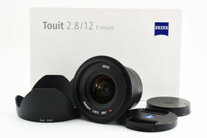 ★希少品★ カールツァイス Carl Zeiss Touit 12mm F2.8 ソニーＥマウント K2043#8992