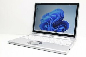 1円スタート ノートパソコン Windows11 2in1PC 第7世代 Core i5 Panasonic レッツノート CF-XZ6 Windows10 SSD256GB メモリ8GB カメラ