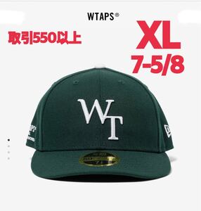 WTAPS 2024SS NEW ERA 59FIFTY LOW PROFILE CAP GREEN XLサイズ 7-5/8 ダブルタップス ニューエラ グリーン キャップ X-LARGE 