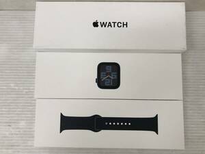 Apple Watch SE GPSモデル 40mm ミッドナイトアルミニウムケースとミッドナイトスポーツバンド M/L 中古品 sykdetc075965