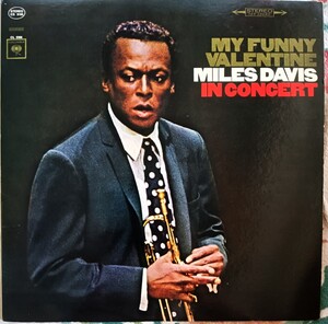 usLP MILES DAVIS IN CONCERT // MyFunnyValentine 1964年発売 ☆ジャケット裏左側に変色あり 