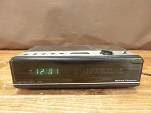 【TS-3004】当時物 National Panasonic RC-200 ELECTRONIC DIGITAL オーディオタイマー タイマー ラジオ 現状品【千円市場】