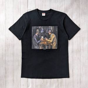 Supreme/シュプリーム/Cards Tee/絵画プリントTシャツ/セザンヌ代表作トランプをする人々サンプリングモデル/油絵/両面ロゴ