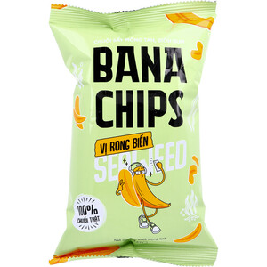 【まとめ買う】※BANA CHIPS(バナチップス) バナナチップス のり塩 48g×4個セット