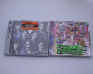 未開封シングルCD ２枚セット EXILE◇NEW HORIZON ＪSoul Ｂrothers◇ORION