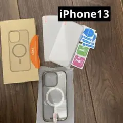 iPhone 13用 ケース [MagSafe 対応] 半透明マット