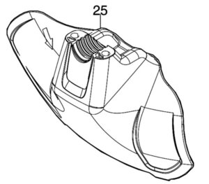 マキタ makita 18V 充電式 草刈機 MUR190LDZ 用 プロテクタ（飛散防護カバー）412391-1 草刈り 草刈り機 草刈り機 部品 補給 パーツ 修理