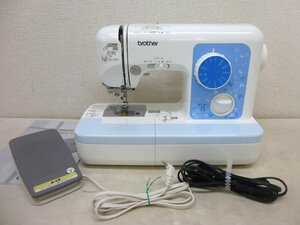 10661★brother ブラザー コンパクト電子ミシン ELU52 動作良好★中古・良品★